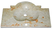 Lavabo en marbre blanc image 1 0f 1 thumb