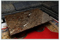 Plateau table de riche en Ammonites et Orthocères : image 2 0f 3 thumb