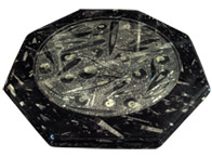 plateau circulaire en verre